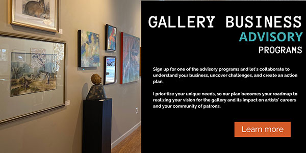 Coaching for art gallery businesses
