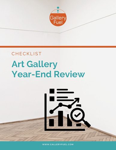 Free Art Gallery Year-End Review Checklist